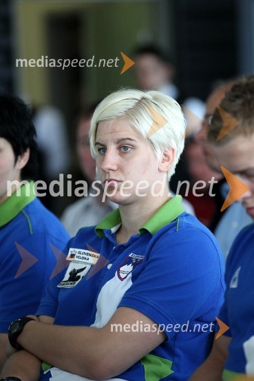 Ana Velenšek, judoistkaNovinarski klub z OKS in Porsche Slovenija