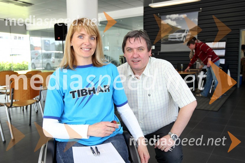 Andreja Dolinar, ...Novinarski klub z OKS in Porsche Slovenija