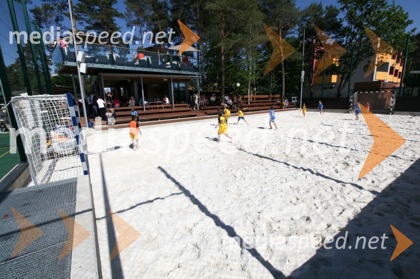 Fan plac Geli, otvoritev športnega in rekreacijskega objekta