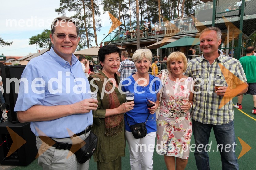 ..., ..., ..., Lidija in Branko LepejFan plac Geli, otvoritev športnega in rekreacijskega objekta