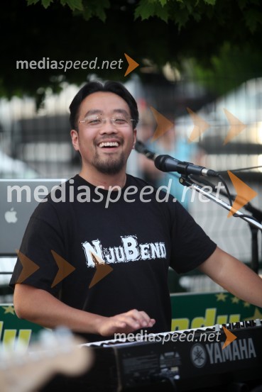 Hideyuki Suzuki, član NjubendFan plac Geli, otvoritev športnega in rekreacijskega objekta