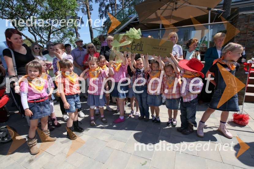 Fan plac Geli, otvoritev športnega in rekreacijskega objekta