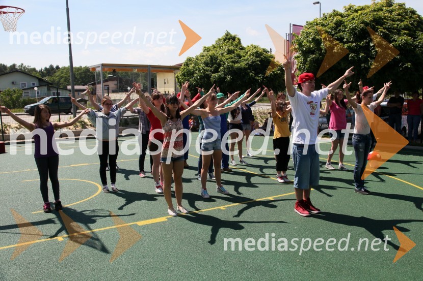 PlesalciFan plac Geli, otvoritev športnega in rekreacijskega objekta