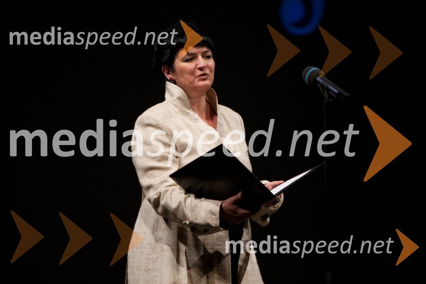 Mojca Jan Zoran, predsednica sveta SNG Nova GoricaTantadruj, podelitev nagrad Primorskih gledališč