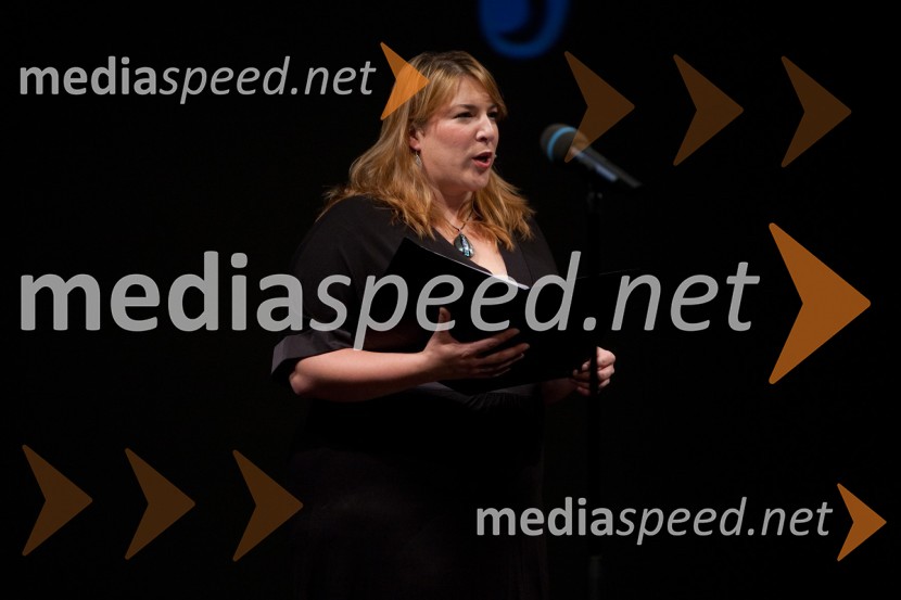 Ana Facchini, igralkaTantadruj, podelitev nagrad Primorskih gledališč