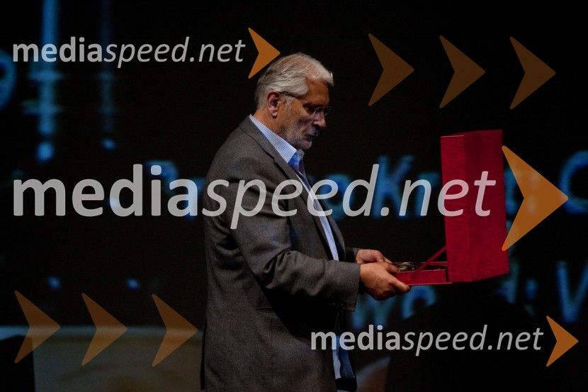 Boris Cavazza, igralecTantadruj, podelitev nagrad Primorskih gledališč