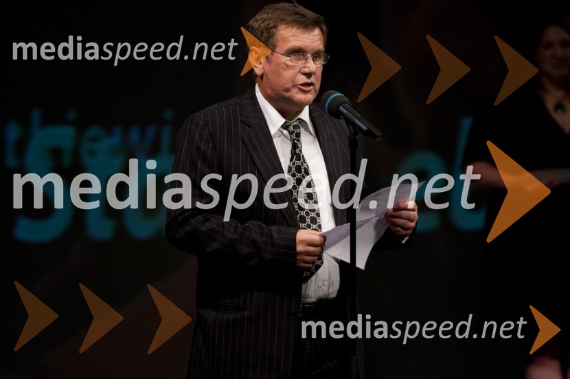 Jože Hrovat, igralecTantadruj, podelitev nagrad Primorskih gledališč