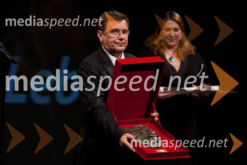 Jože Hrovat, igralecTantadruj, podelitev nagrad Primorskih gledališč