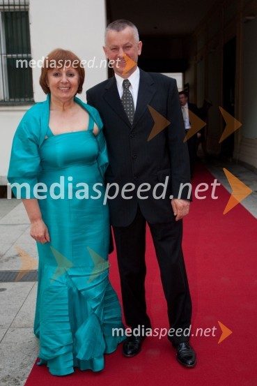 	Tatjana Fink, direktorica podjetja Trimo Trebnje d.d. , soprog FrancMajski ples Združenja Manager 2012