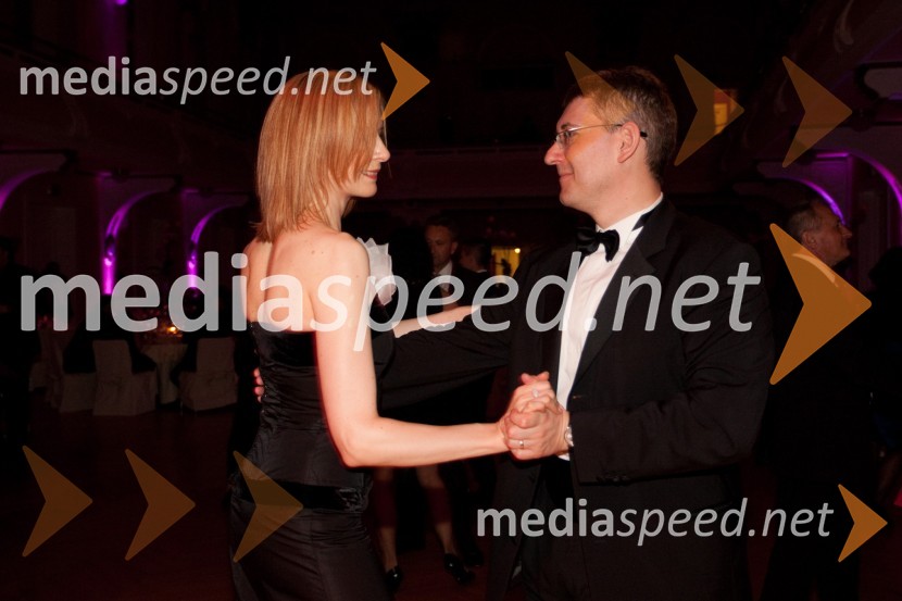 Metoda Debeljak, Žiga DebeljakMajski ples Združenja Manager 2012
