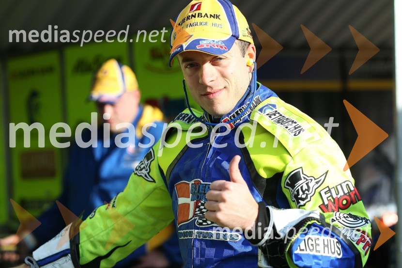 Kenneth Bjerre (Danska)Speedway, Grand Prix 2012, VN Češke, dirka