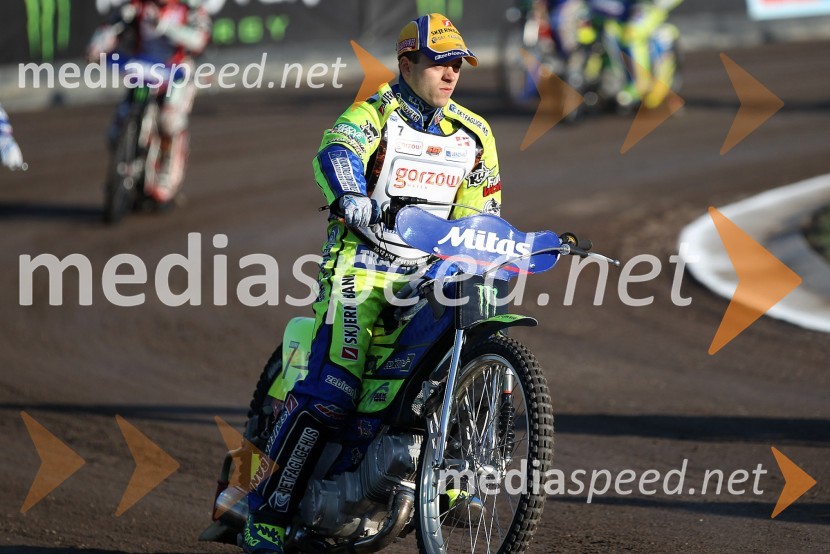 Kenneth Bjerre (Danska)Speedway, Grand Prix 2012, VN Češke, dirka