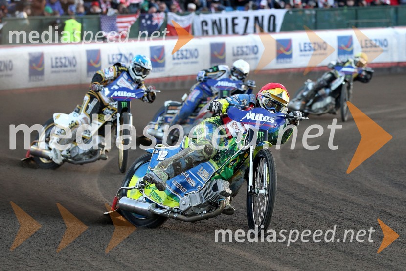 Hans Andersen (Danska) , Antonio Lindback (Brazilija), Bjarne Pedersen (Danska), Hans Andersen (Danska)Speedway, Grand Prix 2012, VN Češke, dirka