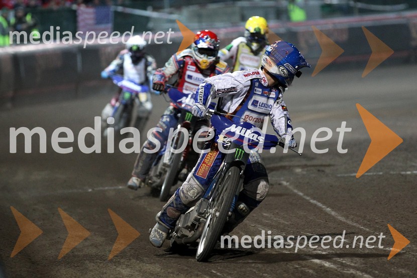 Greg Hancock (ZDA), Jason Crump (Avstralija), Tomasz Gollob (Poljska), Nicki Pedersen (Danska)Speedway, Grand Prix 2012, VN Češke, dirka