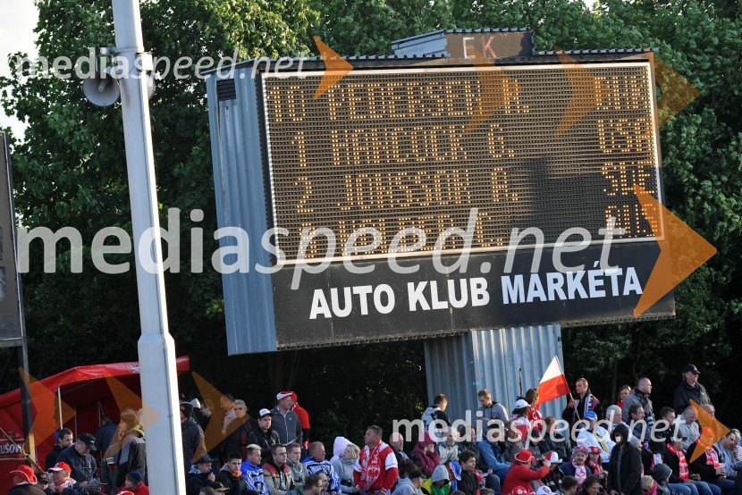 Tabla z rezultatiSpeedway, Grand Prix 2012, VN Češke, dirka