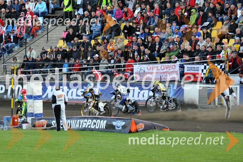 Antonio Lindback (Brazilija), Hans Andersen (Danska), Bjarne Pedersen (Danska), Josef Franc (Češka)Speedway, Grand Prix 2012, VN Češke, dirka
