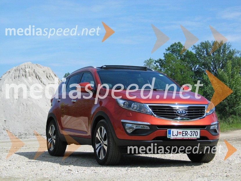 Kia Sportage 2.0 CRDi Limited AWD DynamaxKia Sportage 2.0 CRDi Limited AWD Dynamax, mediaspeed test