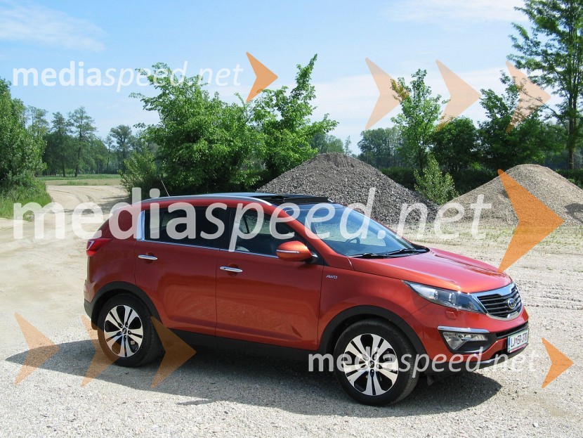 Kia Sportage 2.0 CRDi Limited AWD DynamaxKia Sportage 2.0 CRDi Limited AWD Dynamax, mediaspeed test