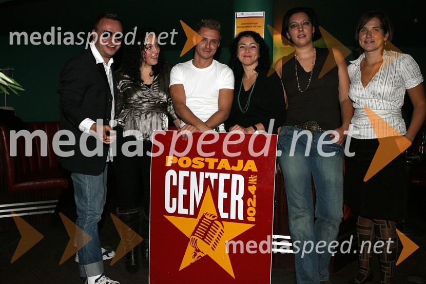Celotna ekipa Radia CenterRadio Center zabava 20 let v 20ih dneh