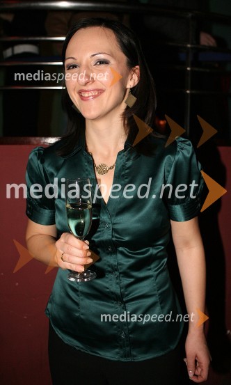 Katja Finec, predstavnica za odnose z javnostmi Radia CenterRadio Center zabava 20 let v 20ih dneh