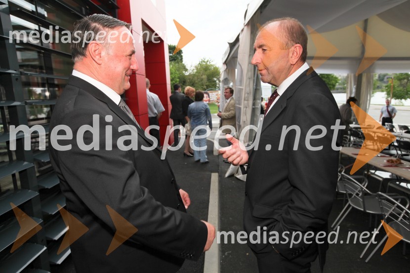 Marjan Janžekovič, direktor Kmetijske zadruge Ptuj z.o.o., ...Košaki, otvoritev novega mesnopredelovalnega centra