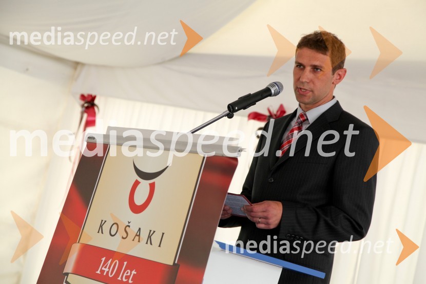 Jure Bojnec, predsednik uprave Košaki TMIKošaki, otvoritev novega mesnopredelovalnega centra