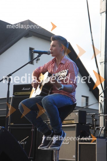 Žan Serčič, pevec17. obletnica Radia City