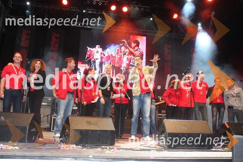Ekipa Radia City17. obletnica Radia City