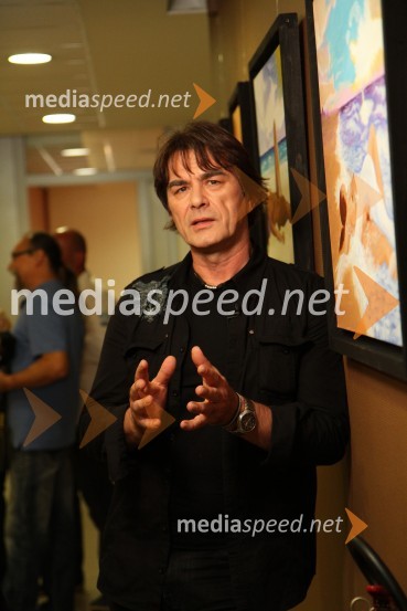 Brane Kastelic, publicistOtvoritev razstave Braneta Kastelica