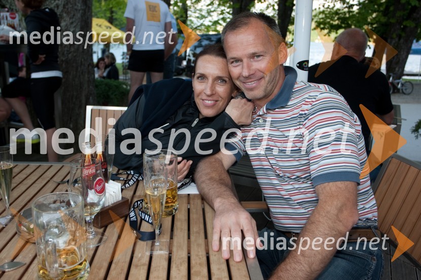 Karmen in soprog Martin Fatur, direktor FMC GroupPoslovni tek trojk 2012