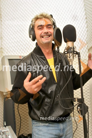 Fredi Miler, pevecFredi Miler, na obisku