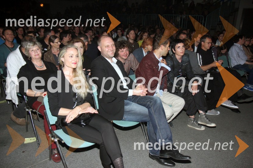 Maja Čepin Čander in njen soprog Mitja Čander, programski direktor javnega zavoda EPK Maribor 2012Maribor 2012 – EPK, Laurie Anderson, koncert