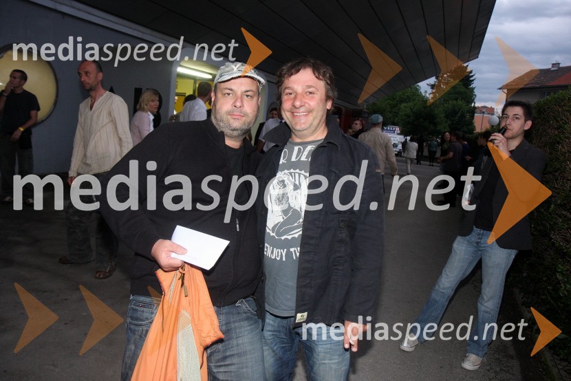 Jernej Šugman in Bojan Emeršič, igralcaMaribor 2012 – EPK, Laurie Anderson, koncert