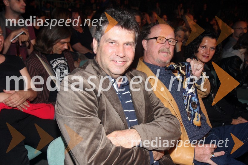 Janez Čebulj in Tomaž Domicelj, glasbenikMaribor 2012 – EPK, Laurie Anderson, koncert