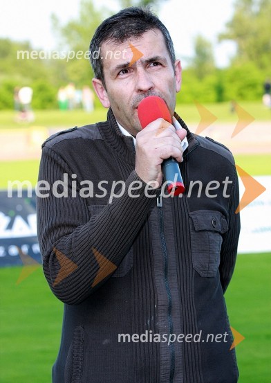 Miran Stanko, župan občine KrškoSpeedway, dirka za Zlati znak 2012