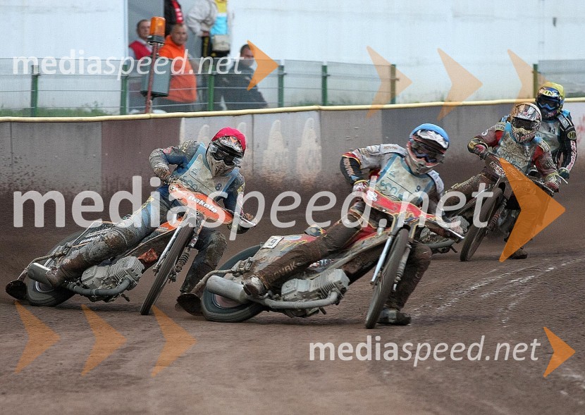 Denis Štojs (AMD Krško), Aleksander Čonda (AMD Krško), ..., ...Speedway, dirka za Zlati znak 2012