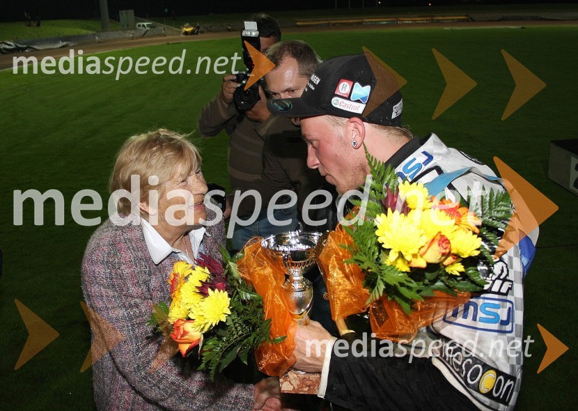 Tonico Babic, Kevin Wolbert (Nemčija)Speedway, dirka za Zlati znak 2012