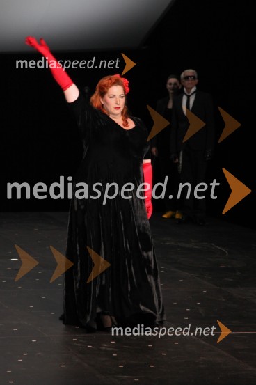 Ana Facchini, igralkaMaribor 2012 – EPK in SNG Nova Gorica, modno-gledališko–glasbeni spektakel Krojači sveta