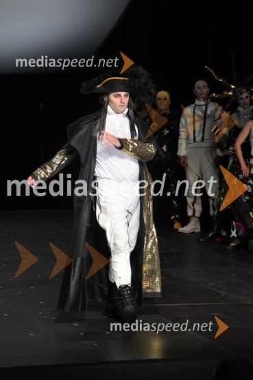 Gorazd Jakomini, igralecMaribor 2012 – EPK in SNG Nova Gorica, modno-gledališko–glasbeni spektakel Krojači sveta