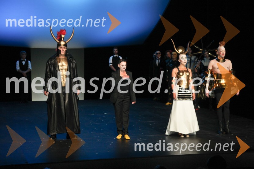 Radoš Bolčina, Nevenka Vrančič, Marjuta Slamič, Miha Nemec, igralciMaribor 2012 – EPK in SNG Nova Gorica, modno-gledališko–glasbeni spektakel Krojači sveta