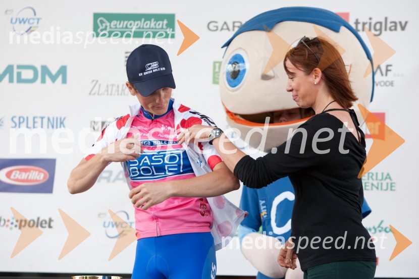 Tomaž Kališnik in Ladeja Godina Košir, direktorica marketinga družbe Delo d.d.Maraton Franja 2012