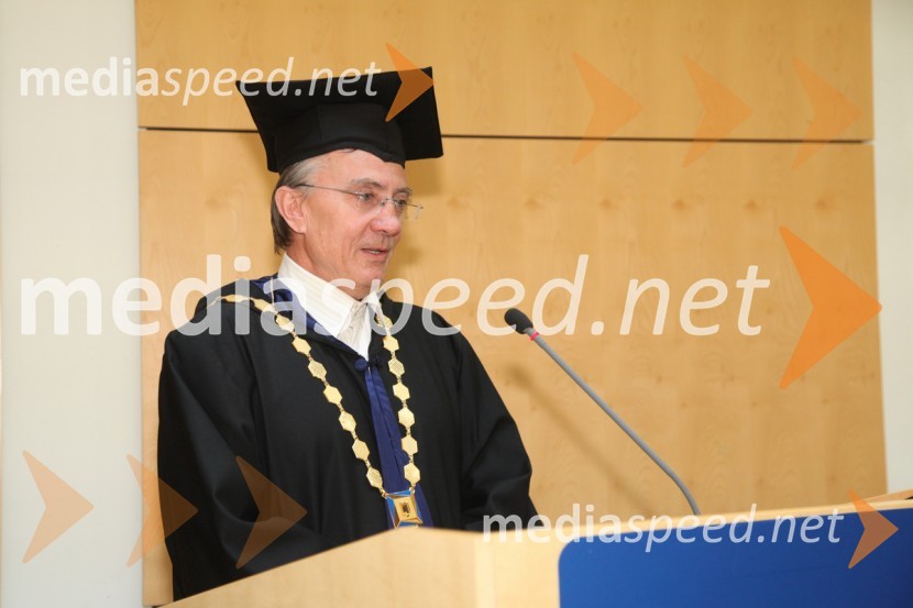 Prof. dr. Danijel Rebolj, rektor Univerze v MariboruUniverza v Mariboru, promocija doktorjev znanosti