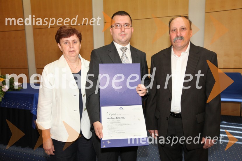 	..., dr. Andrej Krajnc, Fakulteta za elektrotehniko, računalništvo in informatiko UM in ... 
Univerza v Mariboru, promocija doktorjev znanosti