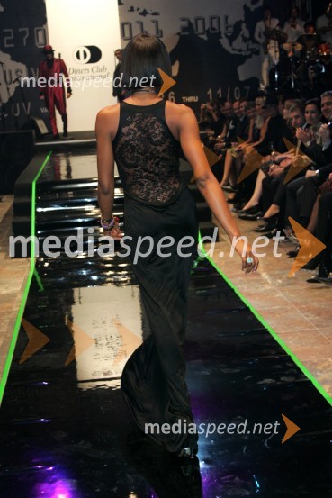 Naomi CampbellNaomi Campbell v Sloveniji na zabavi Diners Black Card