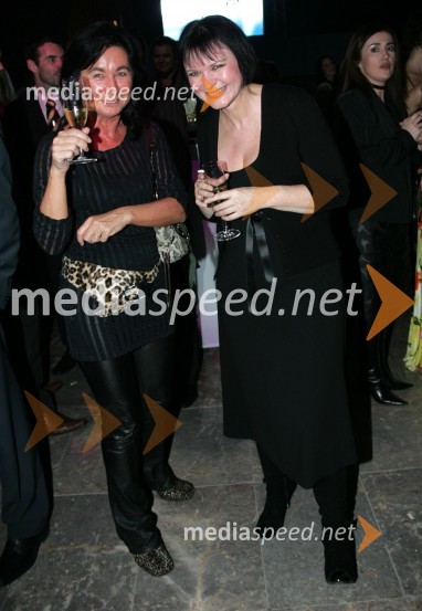 ... in Jožica BrodaričNaomi Campbell v Sloveniji na zabavi Diners Black Card