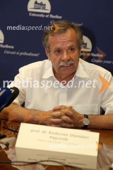 Prof. dr. Radovan Stanislav Pejovnik, rektor Univerze v LjubljaniUniverza v Mariboru, seja Rektorske konference RS