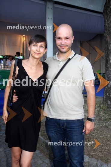 Matevž Frangež, poslanec SD in žena Marina20. Festival Lent, zaključek 24. folklornega festivala Folkart