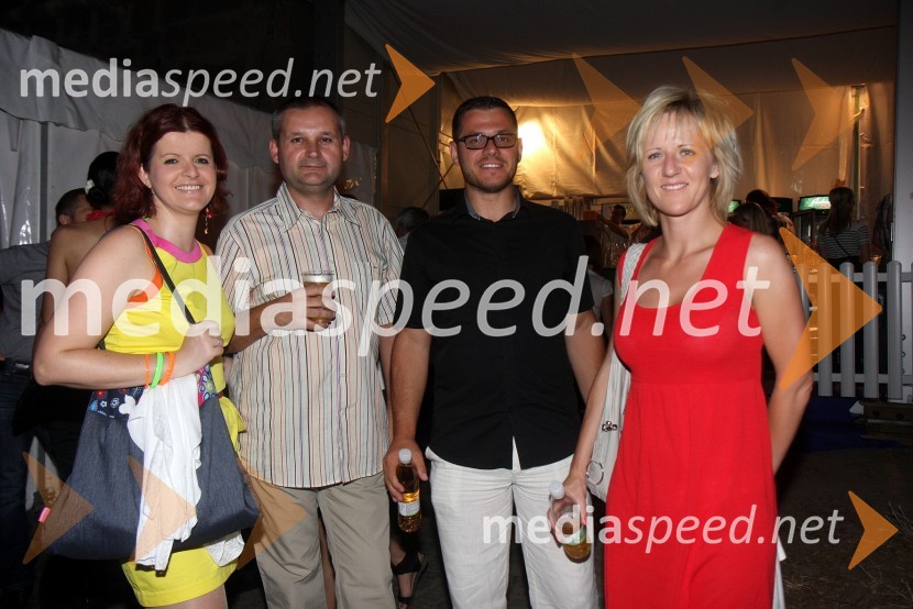 Milica Simonič Steiner, direktorica mariborske mestne uprave, njen mož, ... in ...20. Festival Lent, zaključek 24. folklornega festivala Folkart