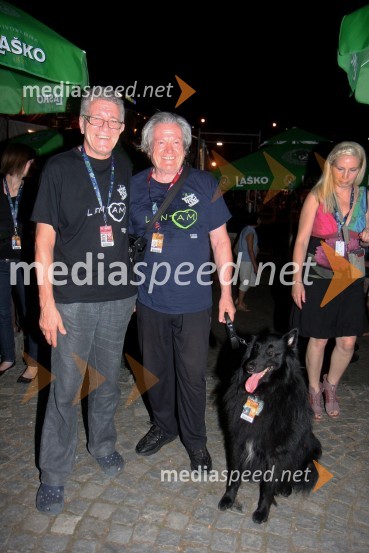 	Boris Črnič - Boco, služba za odnose z javnostjo Narodni dom Maribor in Ibrica Jusić, hrvaški pevec20. Festival Lent, zaključek 24. folklornega festivala Folkart