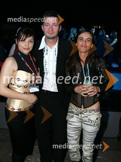 Alenka Vidic, Propiar, ... in ...Naomi Campbell v Sloveniji na zabavi Diners Black Card